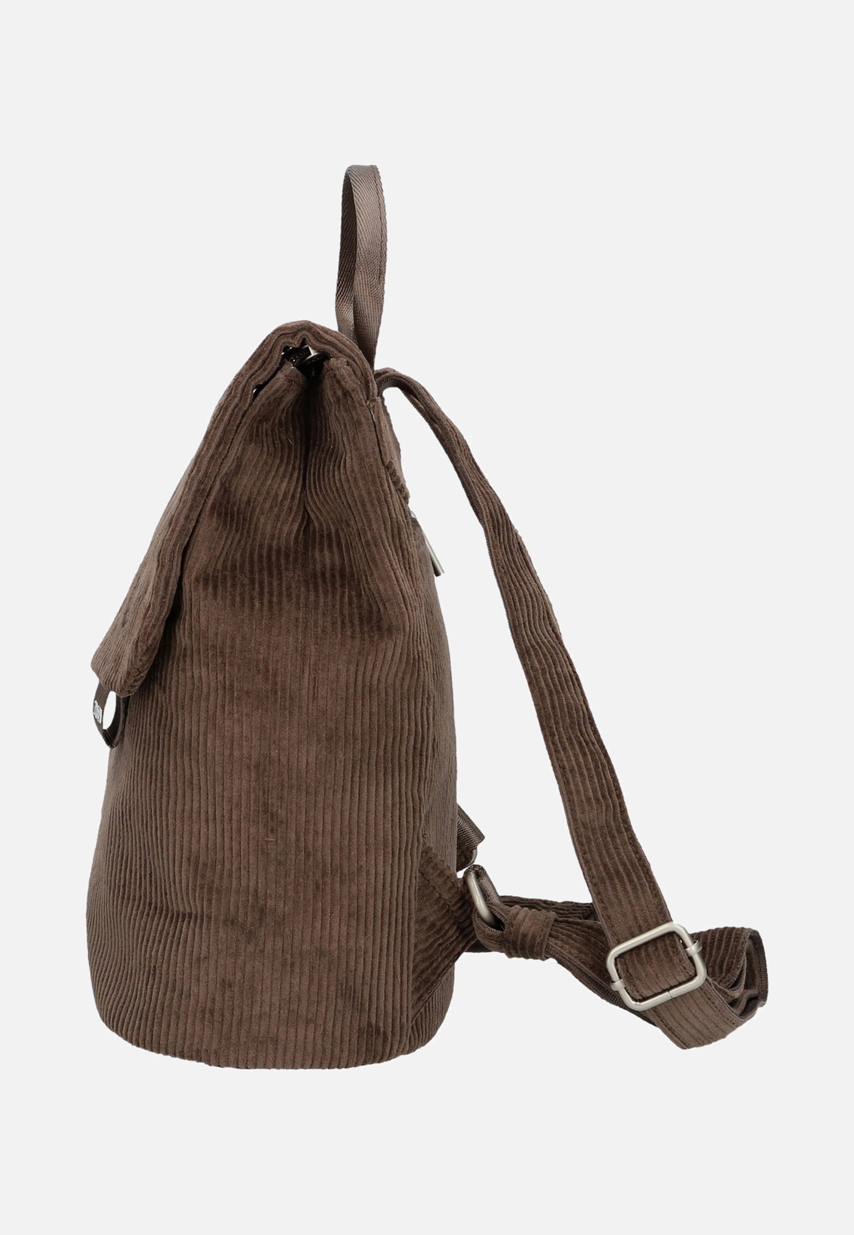 zwei Mademoiselle MR8 Cord/Wood Rucksack